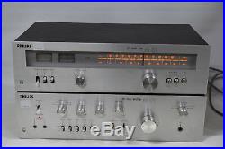 Philips AH571 Stereo Amplifier And Philips AH671 AM/FM Stereo Tuner
