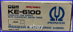 Pioneer KE-6100 Cassette Car Stereo with Electronic AM/FM Tuner