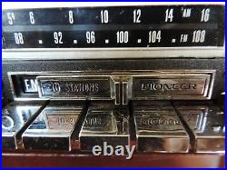 Pioneer TP-9004 Stereo Vintage 1970s 8 Track Player AM FM Tuner