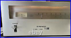 Pioneer TX-5500II AM FM Stereo Tuner Tested & Working