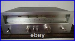Pioneer TX-8800 AM FM Stereo Tuner 4-strand variable capacitor Silver Good