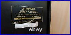Pioneer TX-9500 AM/FM Stereo Analogue Tuner (1975-79)