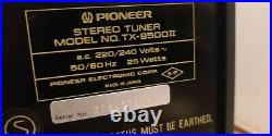 Pioneer TX-9500 ii AM/FM Stereo Analogue Tuner (1975-79)