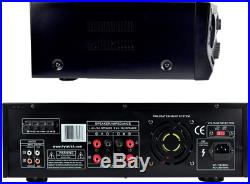 Pyle PT272AUBT 300 Watt Stereo Amplifier Receiver USB/SD, Bluetooth AM-FM Tuner