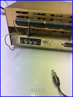 RARE Realistic TM/8 Am/FM Multiplex Stereo Tube Tuner Receiver Working 1962