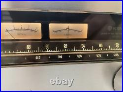 RARE VTG Kenwood KT-6500 AM FM Stereo Tuner AM/FM Radio Component HEAVY METAL