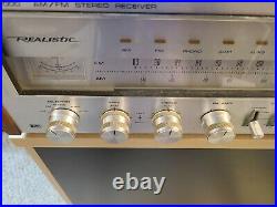 REALISTIC STA-2000 vintage AM/FM Stereo Receiver Tuner Amplifier 75W per Channel