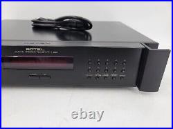 ROTEL RT-1080 AM/FM Stereo Tuner Black No Remote Tested SE-5089