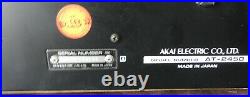 Rare VTG AKAI AT-2450 AM-2450 AM FM Stereo Tuner Amplifier