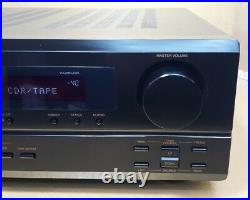 Retro Denon Pristine! Audio Video Stereo Receiver Tuner CD VCR Tape -see video