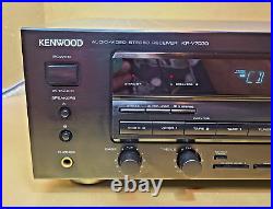 Retro Kenwood AV Audio Video Stereo Receiver AM/FM Digital Tuner -see video