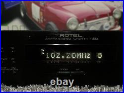 Rotel RT-1080 High-End AM/FM Stereo Tuner Used Tested Working