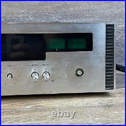 Rotel RT-622 Silver Wired 50Hz-60Hz Solid State AM/FM Band Stereo Tuner