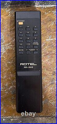 Rotel RT-940AX AM/FM Stereo Radio Tuner Condition with Remote & Original Box MINT