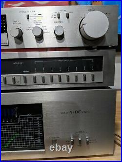 SANSUI B77 C77 T77 3pc HiFi Stereo system 60 wpc Amp Preamp & Tuner AM FM