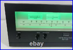 SANSUI TU-417 AM / FM STEREO TUNER WORKS PERFECT SERVICED FULLY RECAPPED + LED's