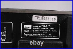 SANSUI TU-717 AM/FM-Stereo Tuner for Repair