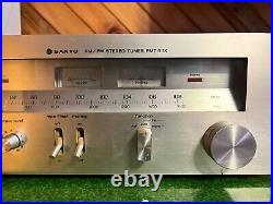 SANYO FMT 611K Vintage AM/FM Stereo Tuner