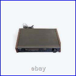 SONY ES ST-S550ES AM/FM Tuner With Rosewood Sides. Pre Owned