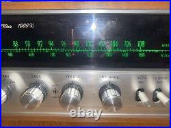 Sansui 1000X Vintage AM/FM Stereo Tuner Amplifier withWood Cabinet New Lights