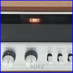 Sansui 1000X Vintage Solid State AM/FM Stereo Tuner Amplifier withWood Cabinet