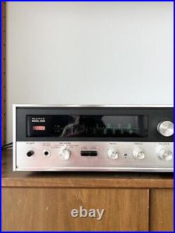 Sansui 2000 Solid State AM/FM Stereophonic Tuner Amplifier Receiver With Box