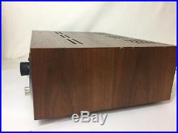 Sansui 2000A Vintage Stereo Tuner Amplifier AM/FM Wood Case Solid State