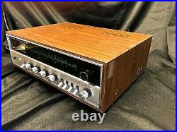 Sansui 350A Solid State AM/FM Stereo Tuner Amplifier Working Vintage / Antique