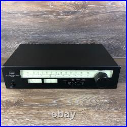 Sansui TU-317 Black Portable AM/FM Stereo Tuner with Twin Signal/Tune Meters