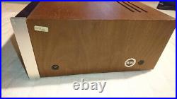 Sansui TU-666 AM/FM Solid State Stereo Tuner Vintage Tested WithWood Case