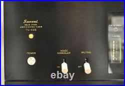Sansui TU-666 Solid State AM/FM Stereo Tuner Radio FedEx From Japan F/S Used