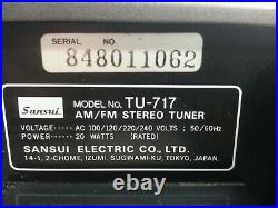 Sansui TU-717 AM/FM Stereo Tuner