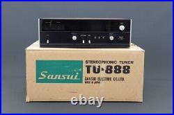 Sansui TU-888 Solid State AM/FM Stereo Tuner HiFi Vintage