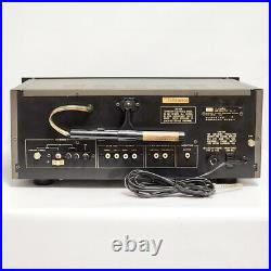 Sansui TU-9900 AM/FM Stereo Radio Tuner Black Vintage Used Test Completed