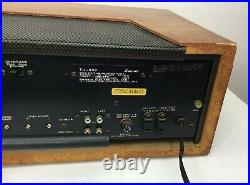 Sansui TU-999 Solid State Stereophonic Hi-Fi AM/FM Tuner C-5 Wood Cabinet Tested