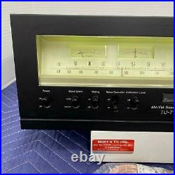 Sansui Tu-717 Vintage Stereo Am/fm Tuner Serviced Cleaned Tested