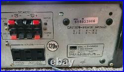 Sansui Z-3000X AM/FM Stereo Tuner Amplifier Quartz Synthesizer Receiver WORKING
