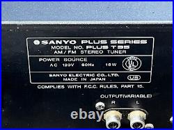 Sanyo PLUS T-35 Plus Series AM/FM Stereo Tuner In Good Condition 837621