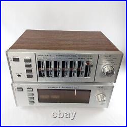 Sears Solid State Stereo Amplifier AM-40000 & AM / FM Tuner TR-6000 Combo Bundle