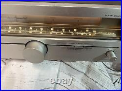 Silver Kenwood AM/FM Stereo Tuner Model KT-815 KT815 Vintage WORKS Sounds Great
