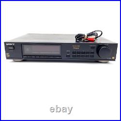 Sony ES ST-S550ES AM/FM Stereo Tuner Radial Power Supply Tested & Working