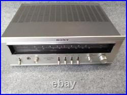 Sony ST-5130 Stereo /FM-AM Tuner Working Condition Silver From Japan