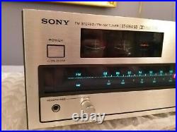 Sony ST-5950 SD Stereo AM/FM Tuner Dolby Silver Face