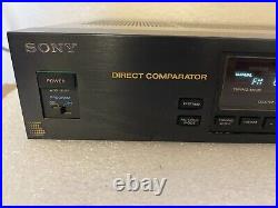 Sony ST-S444ESII Wave Optimizer FM/AM Stereo Tuner Direct Comparator