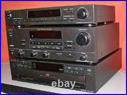 Sony Stereo System, ST-JX521, TA-AV521, CDP-C321, (3) Items in this listing