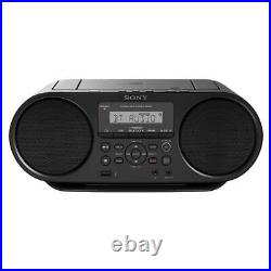 Sony ZS-RS60BT CD Boombox With Bluetooth, NFC, AM/FM, USB, Headphone/Line-in Jacks