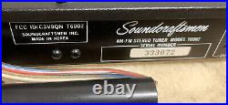 Soundcraftsmen T6002 Auto Scan AM-FM Stereo Tuner Model T6002