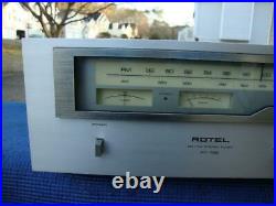 Super Nice Rotel RT-725 AM/ FM Stereo Tuner Pro Tested