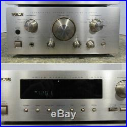 TEAC A-H500 Inteagrated Stereo Amplifier with T-H500 AM/FM Stereo Tuner Tested