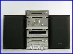 TECHNICS High End Kompaktanlage Stereoanlage SC-HD50/HD60/HD70 CD Tape Tuner